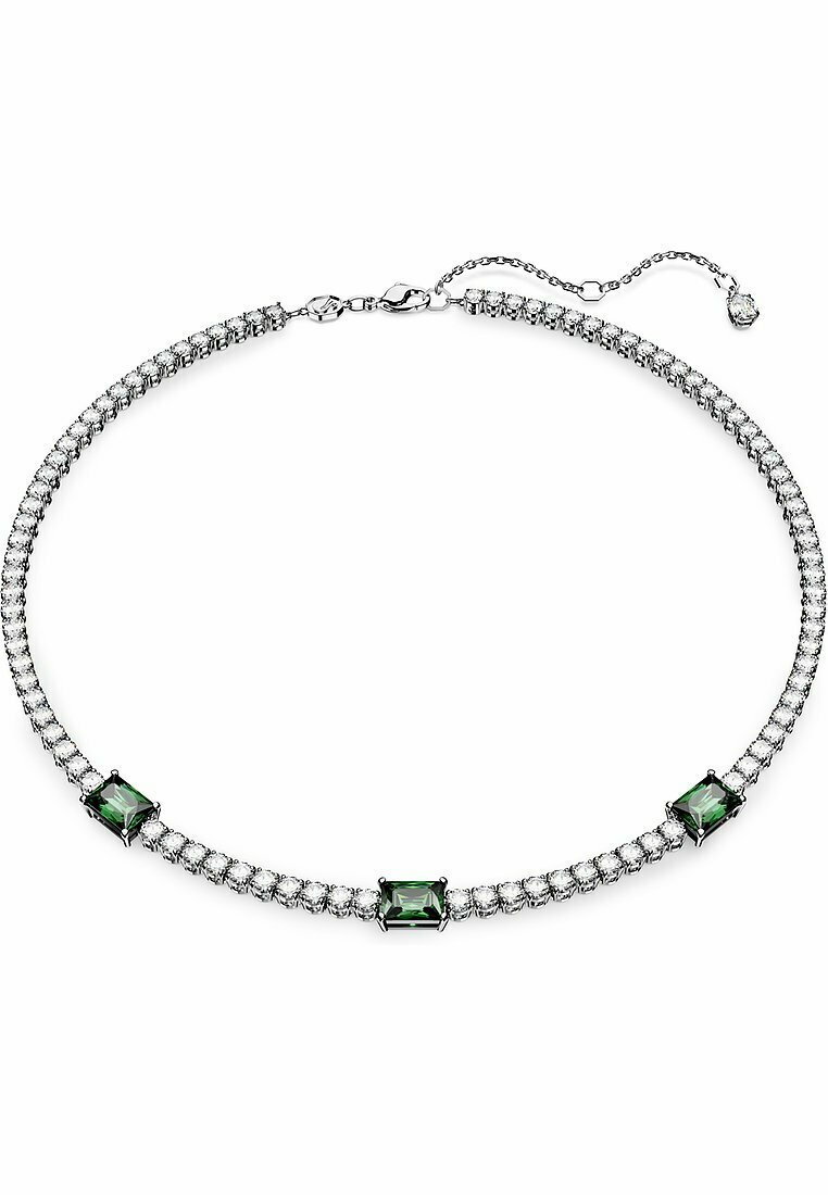 Swarovski Collana silver coloured/verde