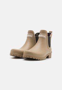 Barbour WILTON CHELSEA WELLY - Bottes en caoutchouc - sandstone