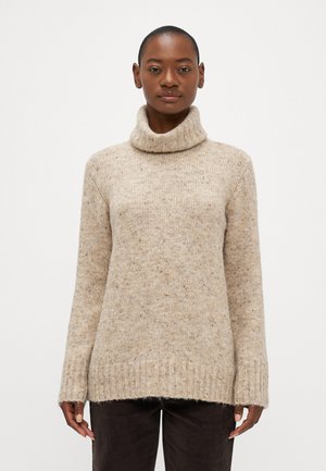 Vero Moda Petite VMINGRID COWLNECK - Pulover - silver mink melange