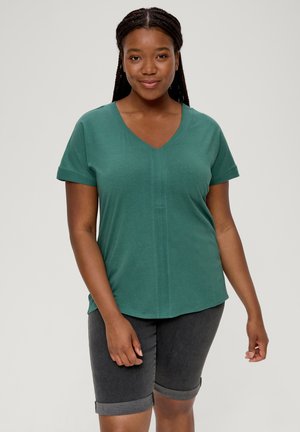 MIT INSERTS - Blouse - grün