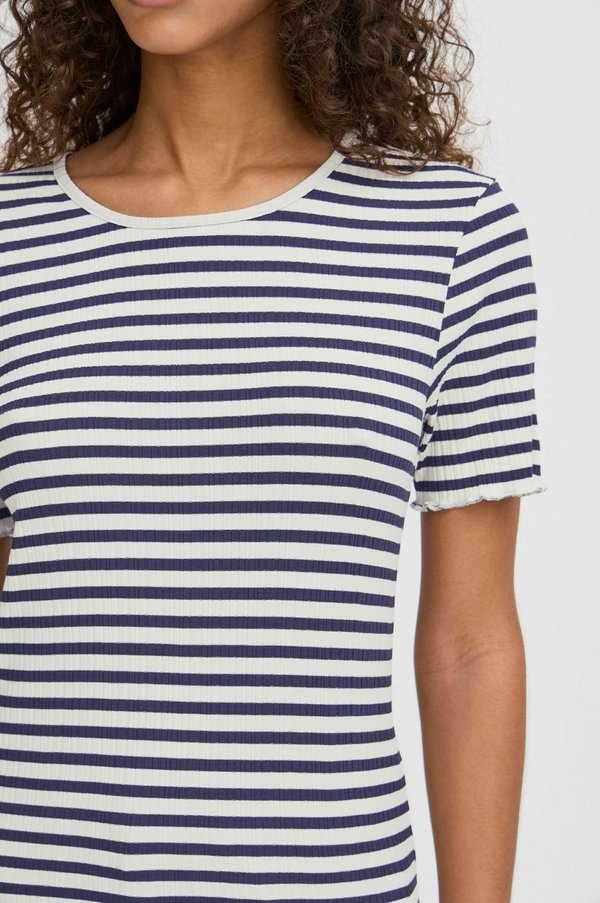 IHCELLA - Print T-shirt - total eclipse stripe4