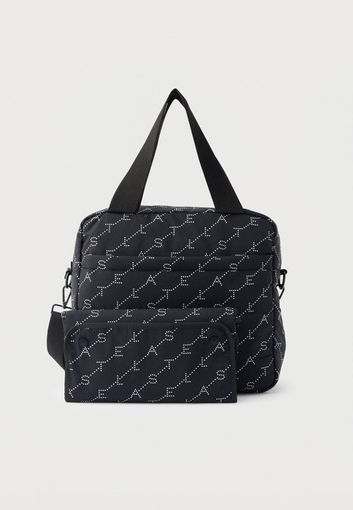 Stella McCartney Kids DIAPER BAG UNISEX - Geantă pentru scutece - black/white