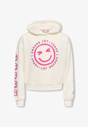 KOGSMILE - Džemperis su gobtuvu - tofu