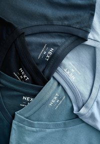 Next V-NECK FIVE PACK - Navadna majica - dark blue