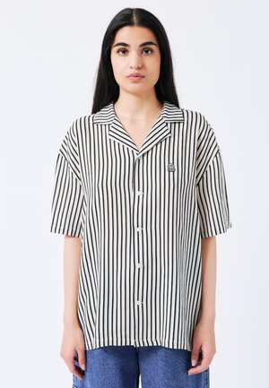 MADI SHIRT - Hemdbluse - bean small stripe