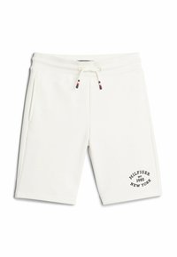 Tommy Hilfiger MONOTYPE FLOCK REG  - Pantaloni sportivi - ancient white