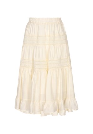 IZIA, IZIA SKIRT - Jupe trapèze - cream