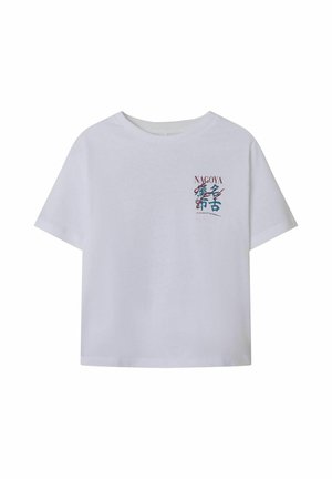 T-shirt imprimé - bright white