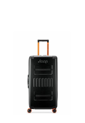 TROLLEY MIT DEHNFALTE - Wheeled suitcase - black