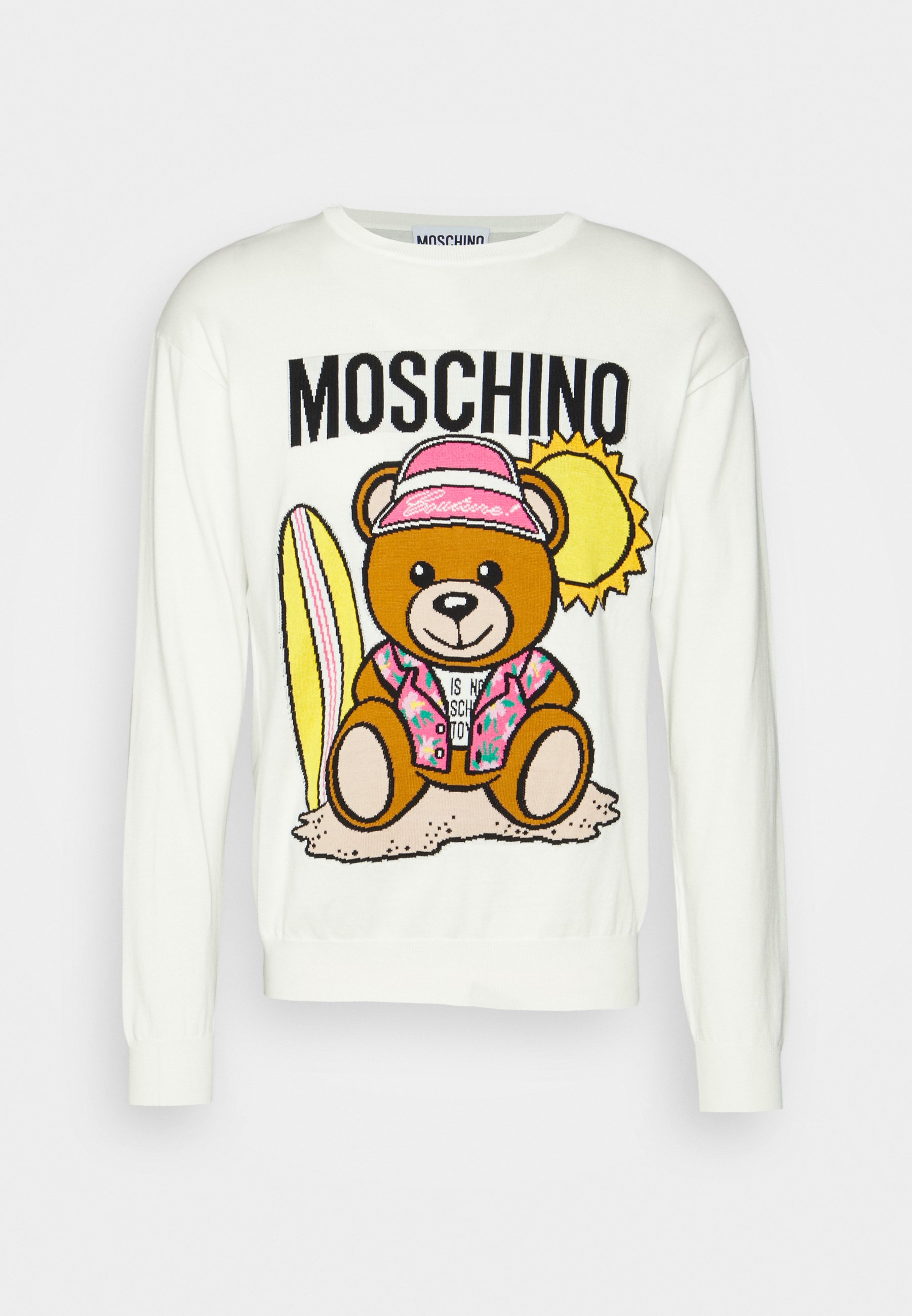 moschino white jumper