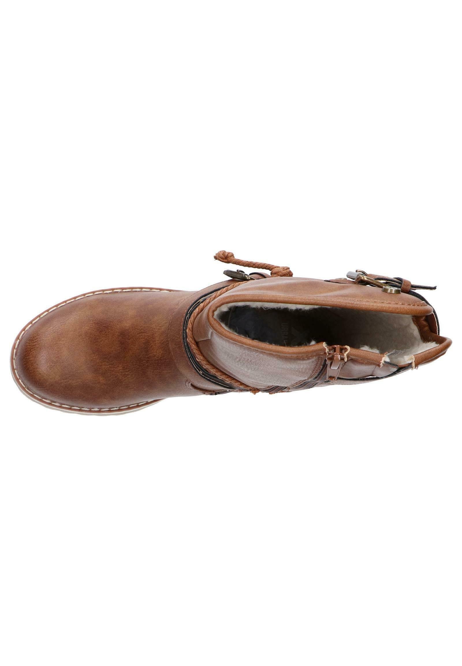 XTI Botas camperas - camel - Zalando.es