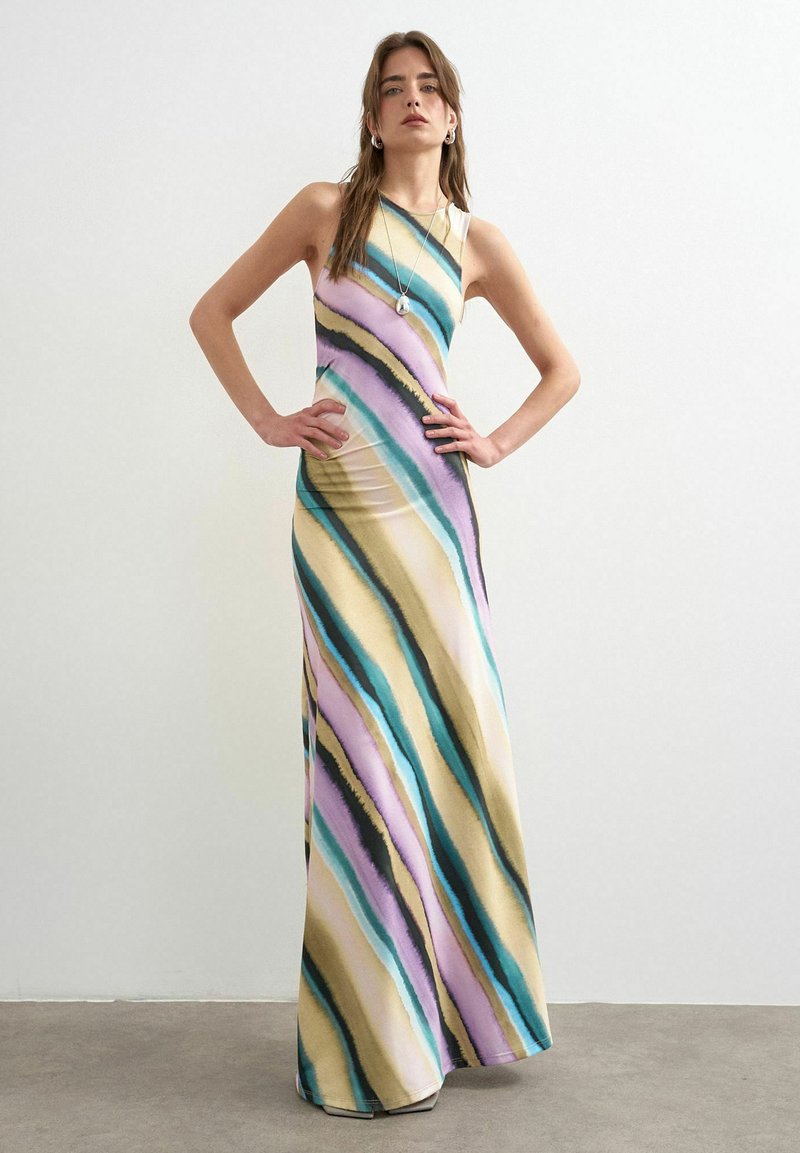 topshop pastel dress Topshop TSANE Long - Maxi dress - pastel lilac/lilac