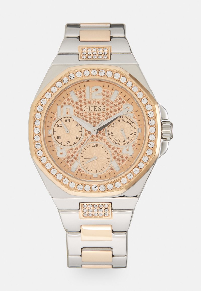 Set regalo gioielli e orologio Petite Lexington tonalità argento con Set regalo gioielli e orologio Petite Lexington tonalità argento con