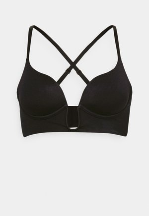 DORINA SUBLIME SCULPT  VARIABLER BÜGEL BH MIT TIEFEM AUSSCHNITT - Bøyle-BH - black