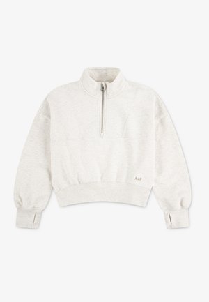 ESSENTIAL ZIP - Sweatshirt - oatmeal heather