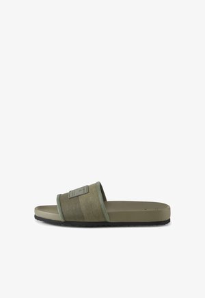 Strellson, Slip-on sandaler - dunkelgrün