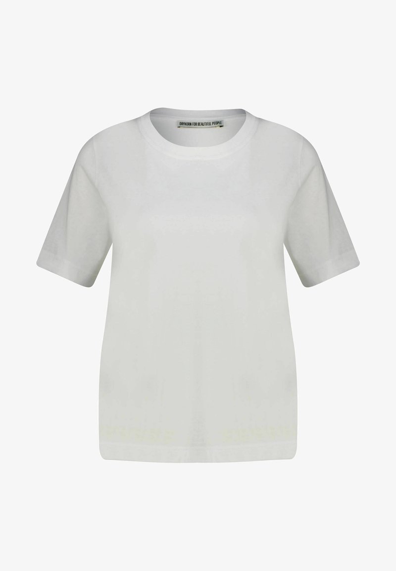 DRYKORN KIRANI SLIM FIT - Basic T-shirt - weiss
