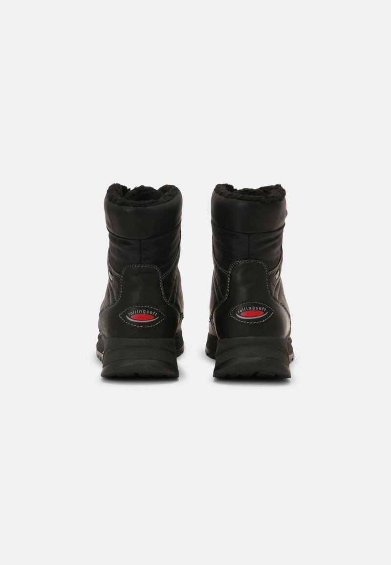 Damen Sneaker | Gabor Comfort Schnürstiefelette schwarz/schwarz - HF32906 Damen Sneaker | Gabor Comfort Schnürstiefelette schwarz/schwarz - HF32906