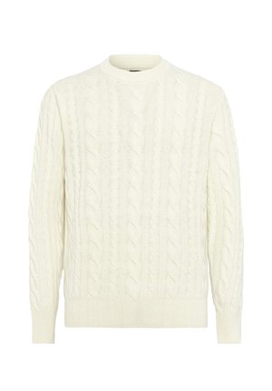 Boggi Milano CREW NECK - Svetrík - white