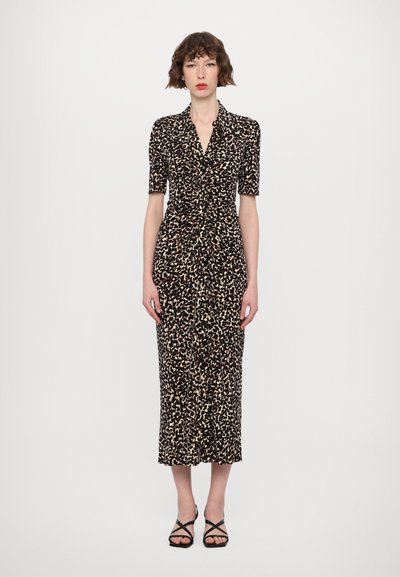Diane von Furstenberg ZOEY DRESS - Rochie din jerseu - brown