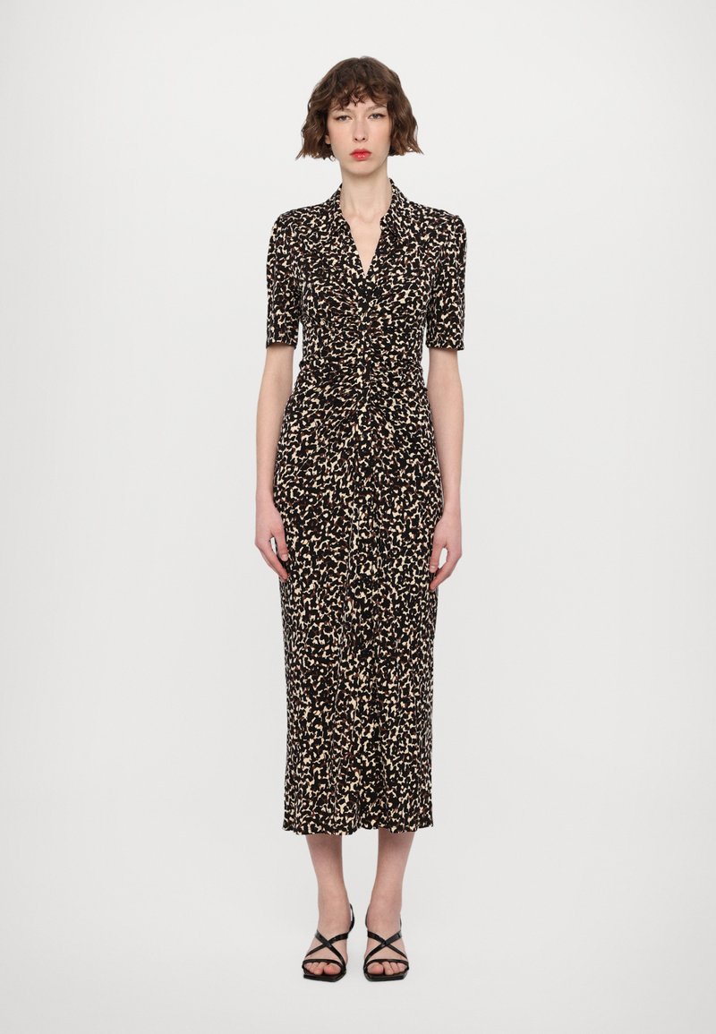 Diane von Furstenberg ZOEY brązowy