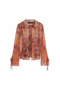 CHIFFON WITH- BOWS - Skjortebluser - orange