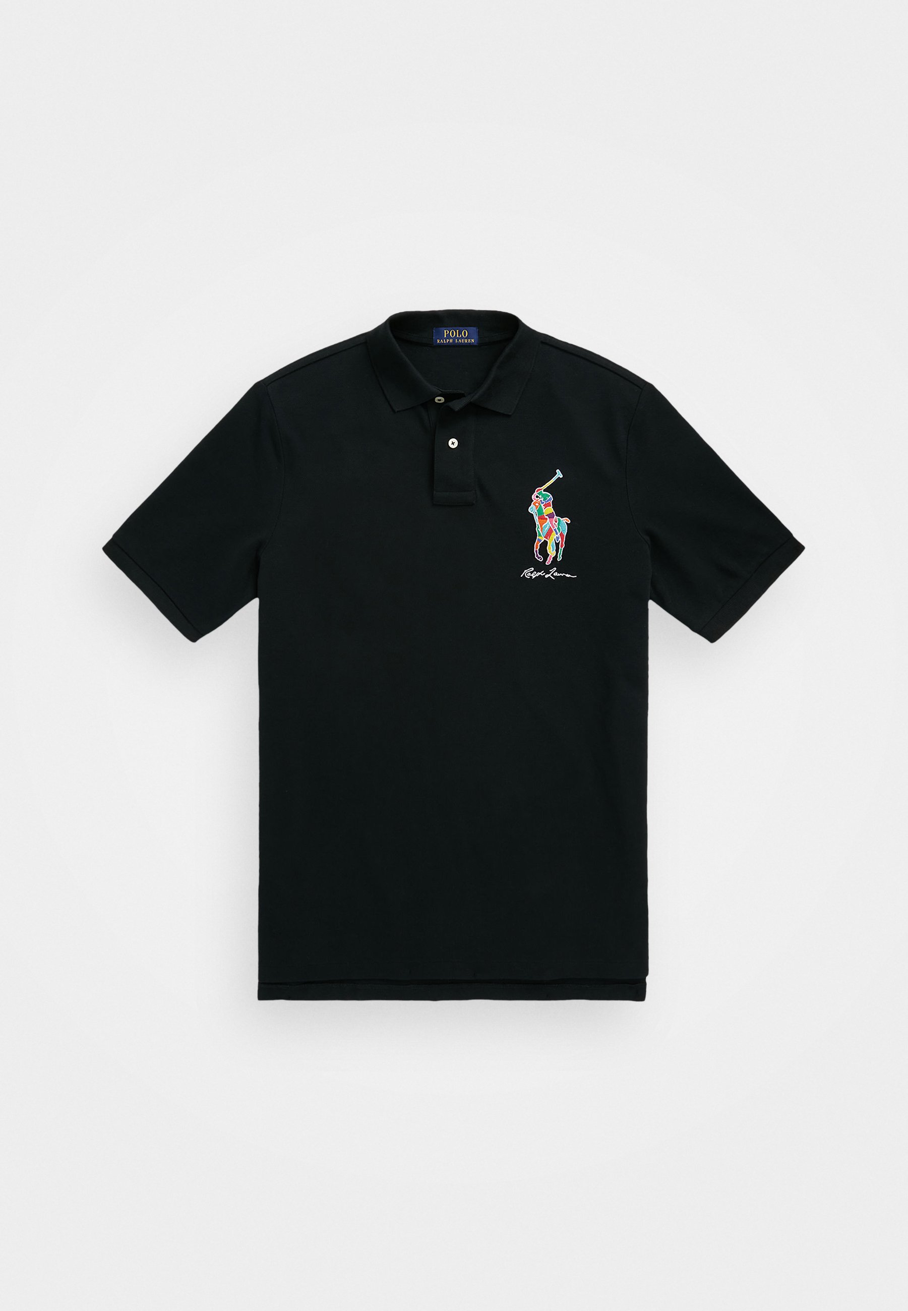 Zalando Ralph Lauren Big Pony Black Polo Ralph Lauren SHORT SLEEVE