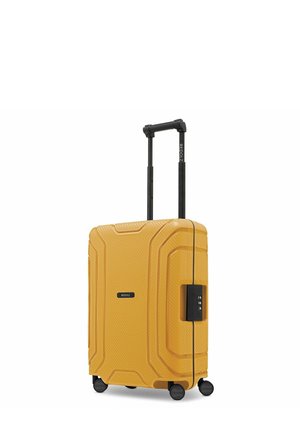ESSENTIALS KABINENTROLLEY MIT DREIPUNKT-VERSCHLUSS - Trolley - dark yellow