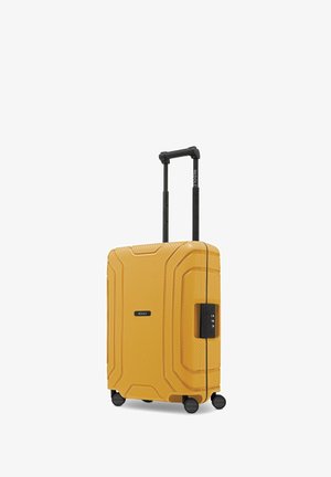 ESSENTIALS KABINENTROLLEY MIT DREIPUNKT-VERSCHLUSS - Trolley - dark yellow
