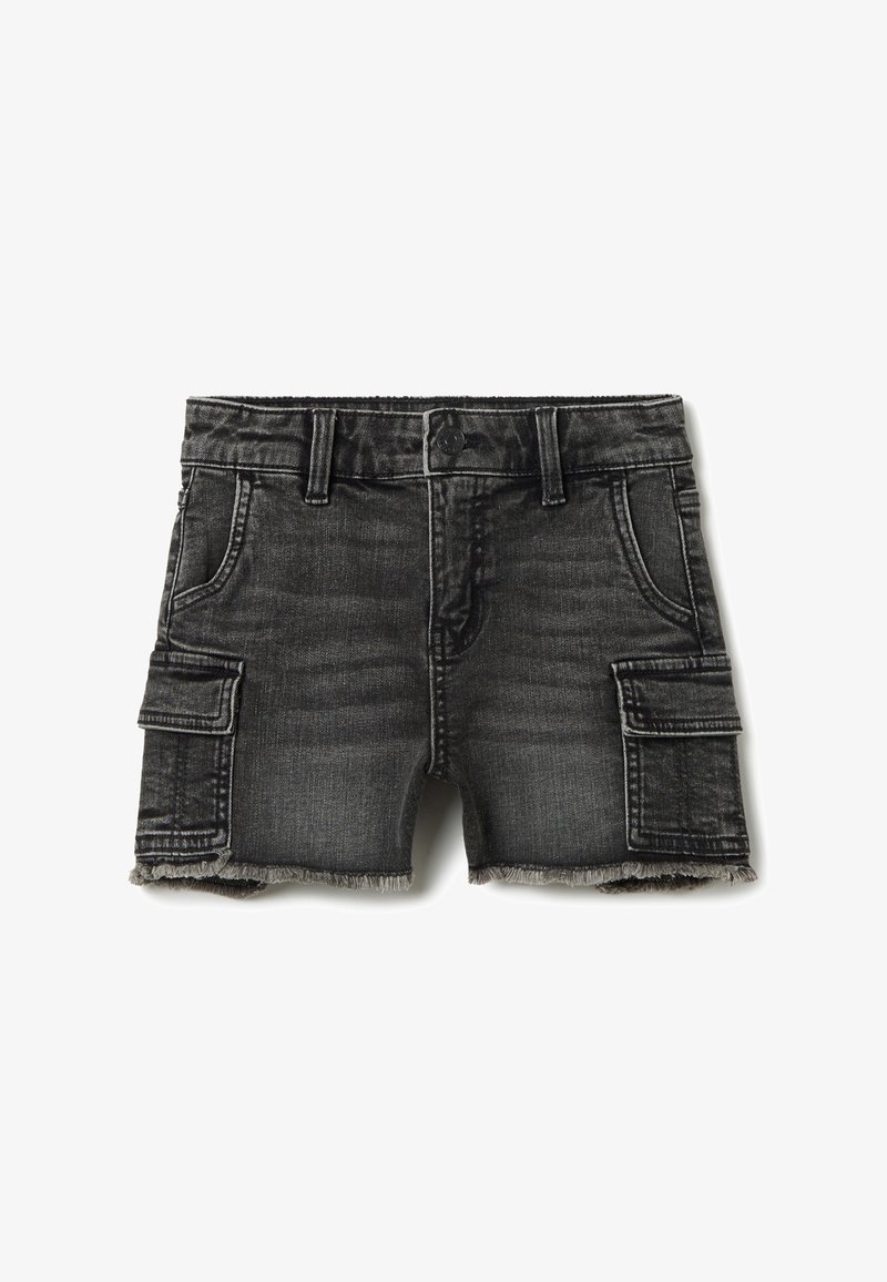 OVS Shorts vaqueros - black
