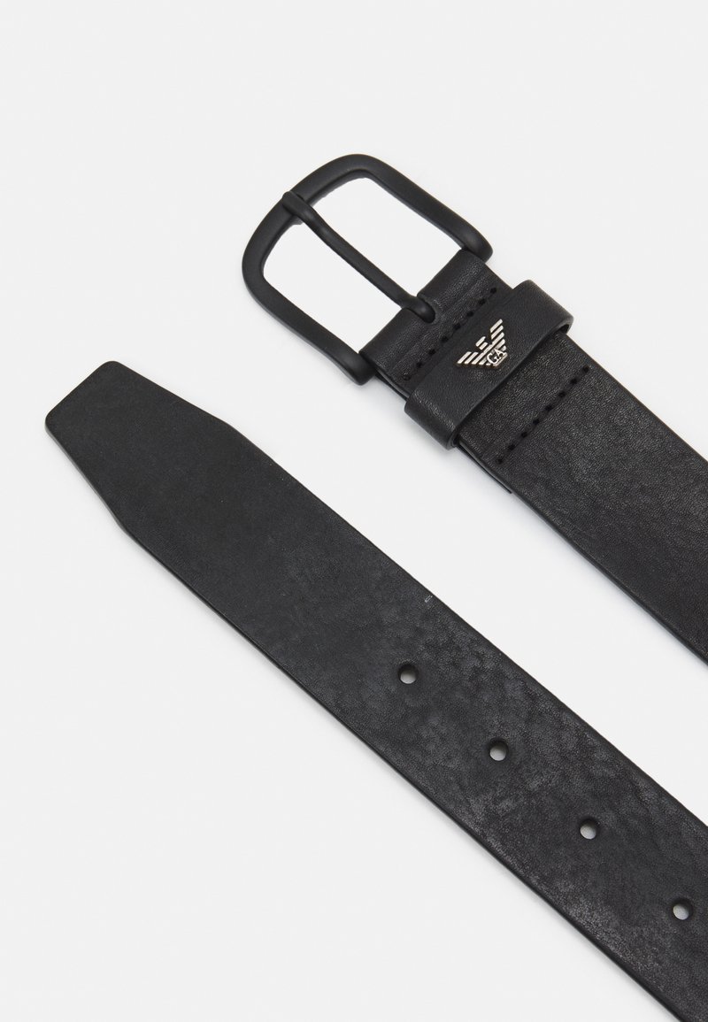 Herren Gürtel klassisch | Emporio Armani TONGUE BELT Gürtel black/schwarz - JB53577 Herren Gürtel klassisch | Emporio Armani TONGUE BELT Gürtel black/schwarz - JB53577