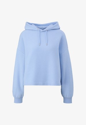 QS, Sweat à capuche - light blue