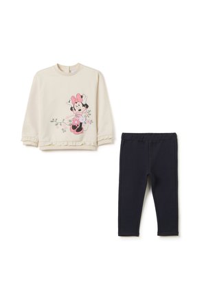 JOGGING SET - Sudadera - light beige