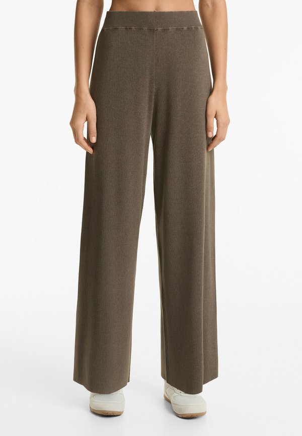 RIBBED KNIT - Stoffhose