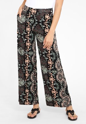 STRAND - Pantalon classique - schwarz-bedruckt