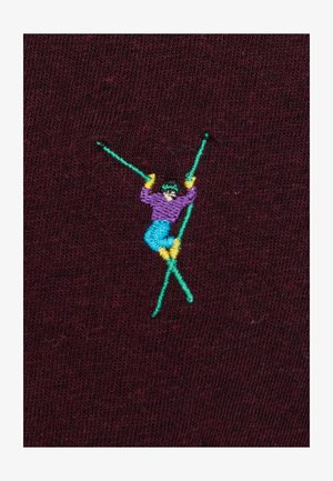 REVOLUTION APPLICATION - T-shirt basic - burgundy