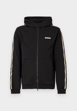 TRAIN LOGO SERIES MAN HOODIE TAPE UNISEX - Majica s kapuljačom - black
