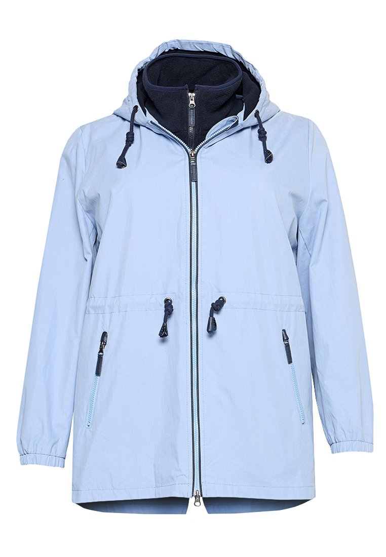 Ulla Popken Parka lichtblauw