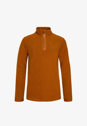 PERFECTY JR - Vesta od flisa - umberorange