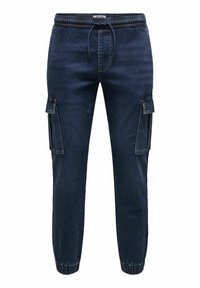 Vaqueros ONLY & SONS Para Hombre - Corte Holgado, Color Blue Grey Denim, Talla 28W/30L