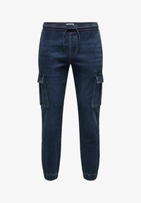 Vaqueros ONLY & SONS Para Hombre - Corte Holgado, Color Blue Grey Denim, Talla 28W/30L
