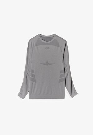 4F, SEAMLESS THERMOACTIVE - Hemd - grey melange