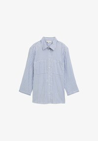 Unselected, blue white thin stripe