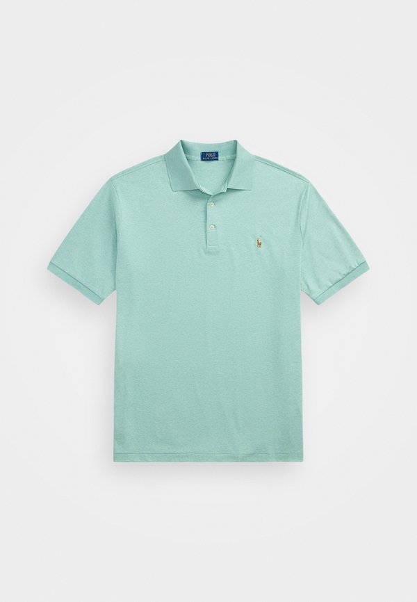 SOFT COTTON POLO SHIRT - Polo shirt - celadon heather4