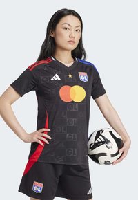 adidas Performance OLYMPIQUE LYON AWAY - Camiseta de fútbol - black