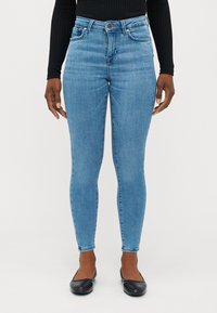ONLY Petite - ONLPOWER PUSH UP  - Jeans Skinny Fit - light blue denim Miniaturebillede 1