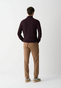 Colmar Originals BRANDED HALF-ZIP - Pulóver - berry