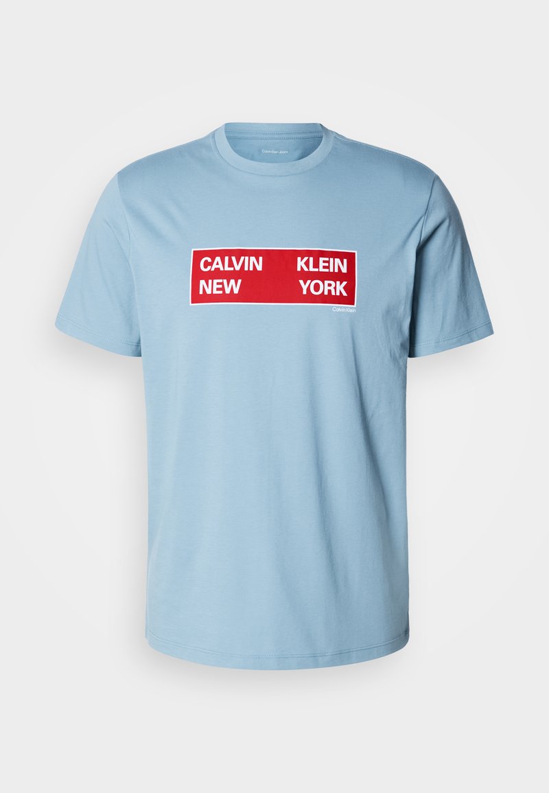 Calvin Klein Jeans T-shirt print blauwgrijs