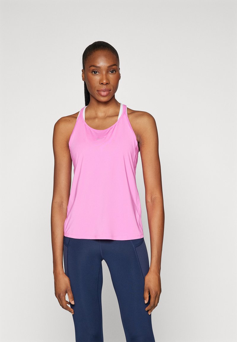 Nike Performance - ONE CLASSIC TANK - Top - playful pink/black, Ampliar