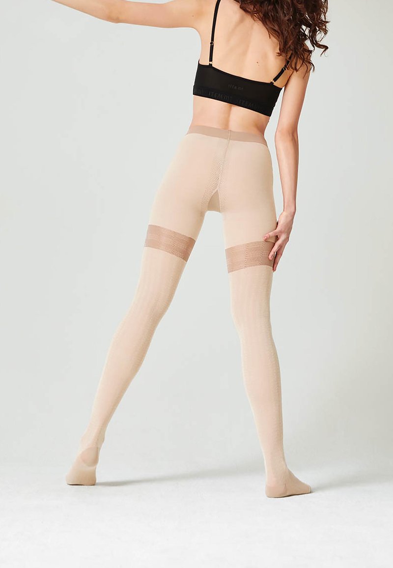 ITEM m6 CASHMERE SHAPING COMPRESSION TIGHTS 80 DEN - MADE IN 